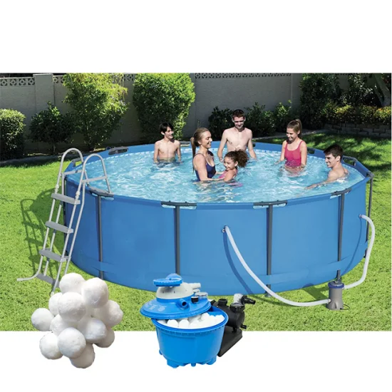Boule de filtre de fibre de boules de piscine de filtre de bruit de paquet adapté aux besoins du client pour la piscine